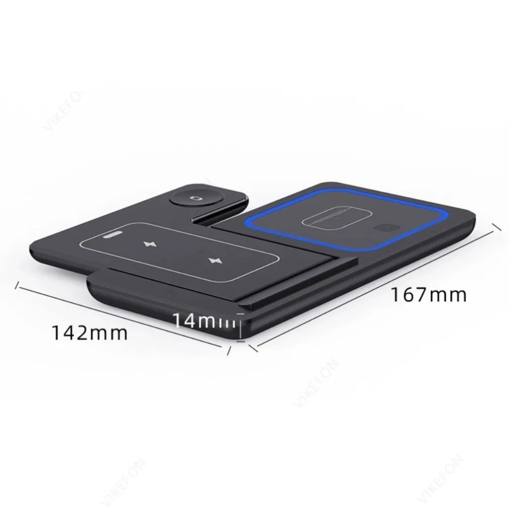 FlexDock 3-in-1 Foldable Charging Station