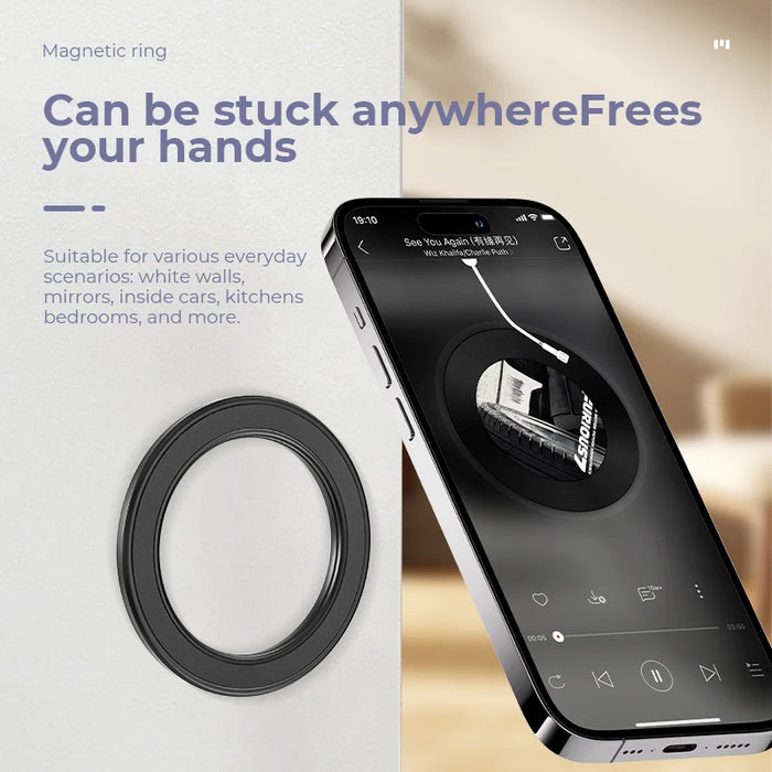 SnapRing Magnetic Phone Mount